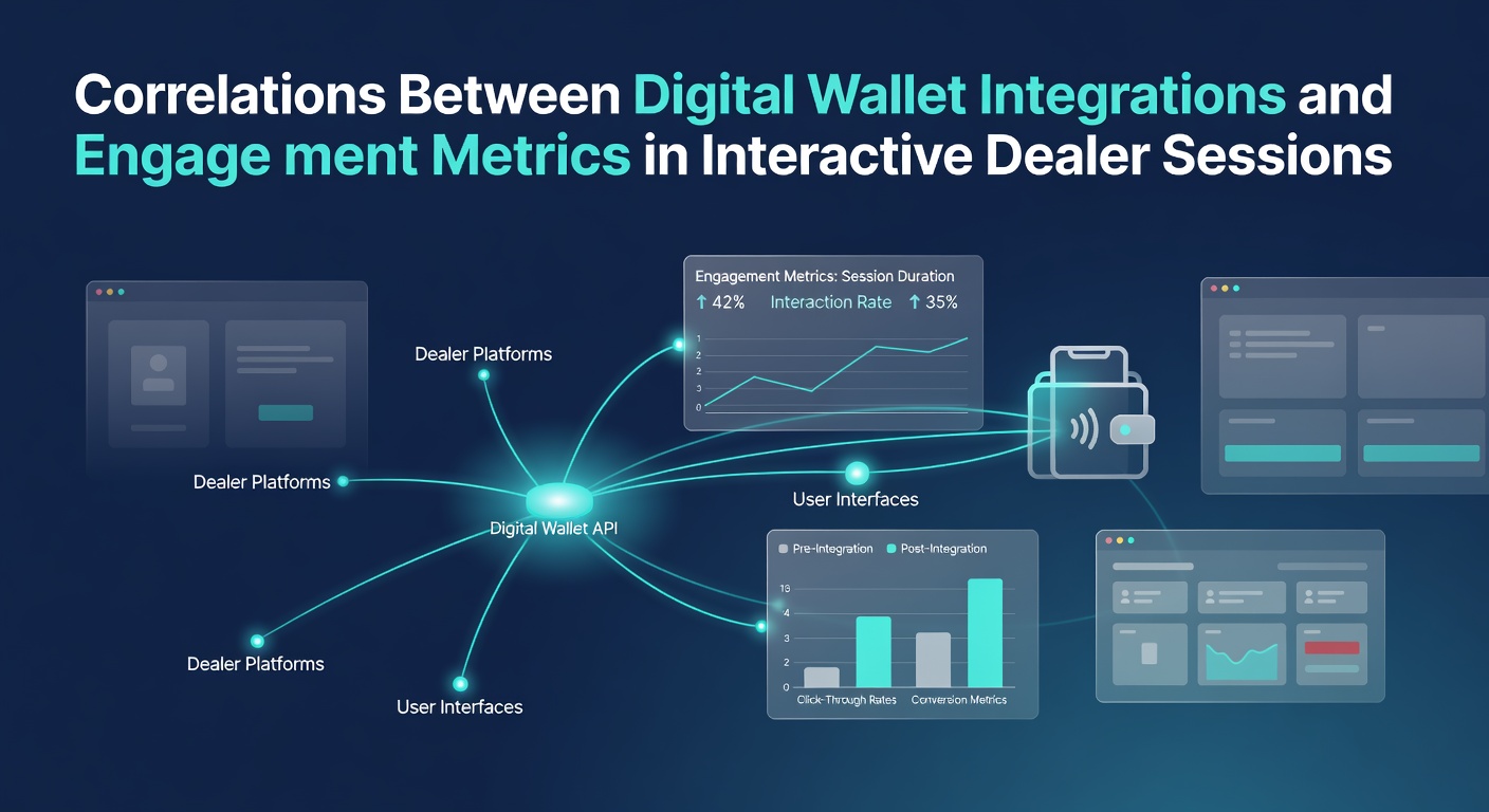 Digital wallet integration interface displayed during an interactive dealer session on a mobile gaming platform