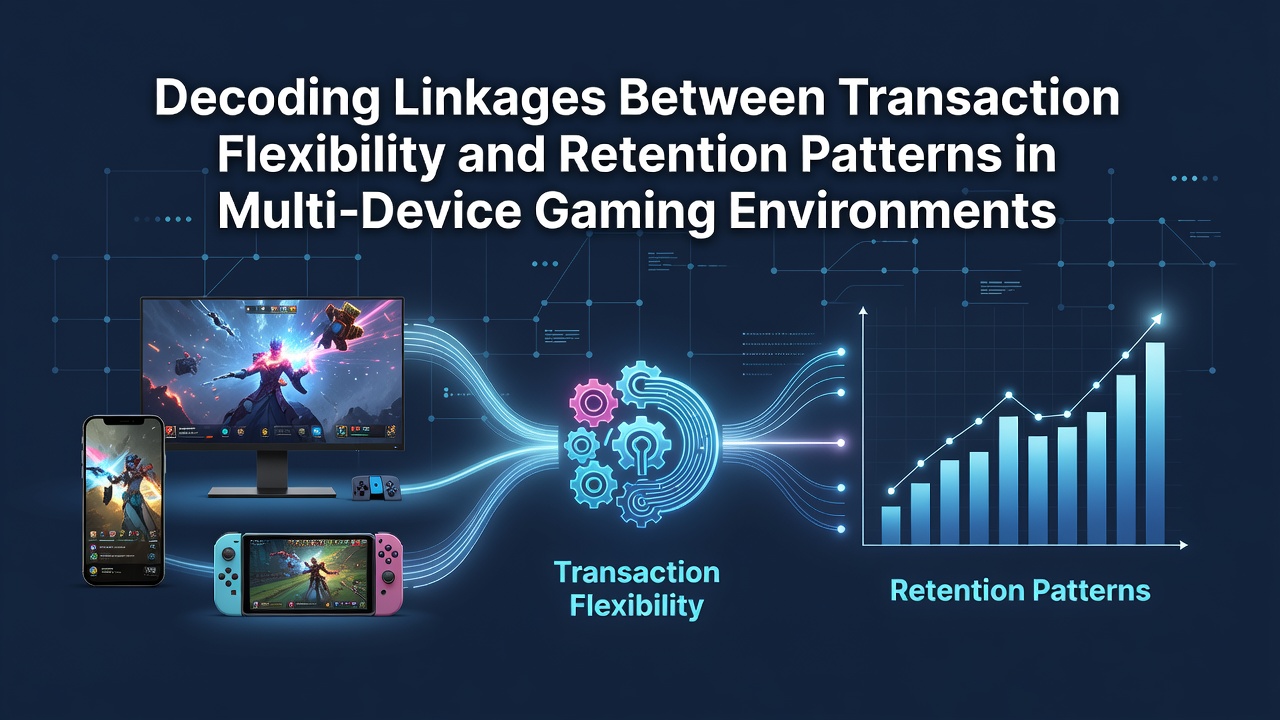 Multi-device gaming setup showing seamless transaction flows across mobile and desktop interfaces