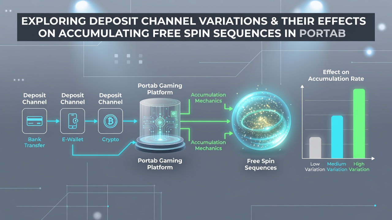Analytics dashboard showing deposit channel performance metrics alongside free spin accumulation trends