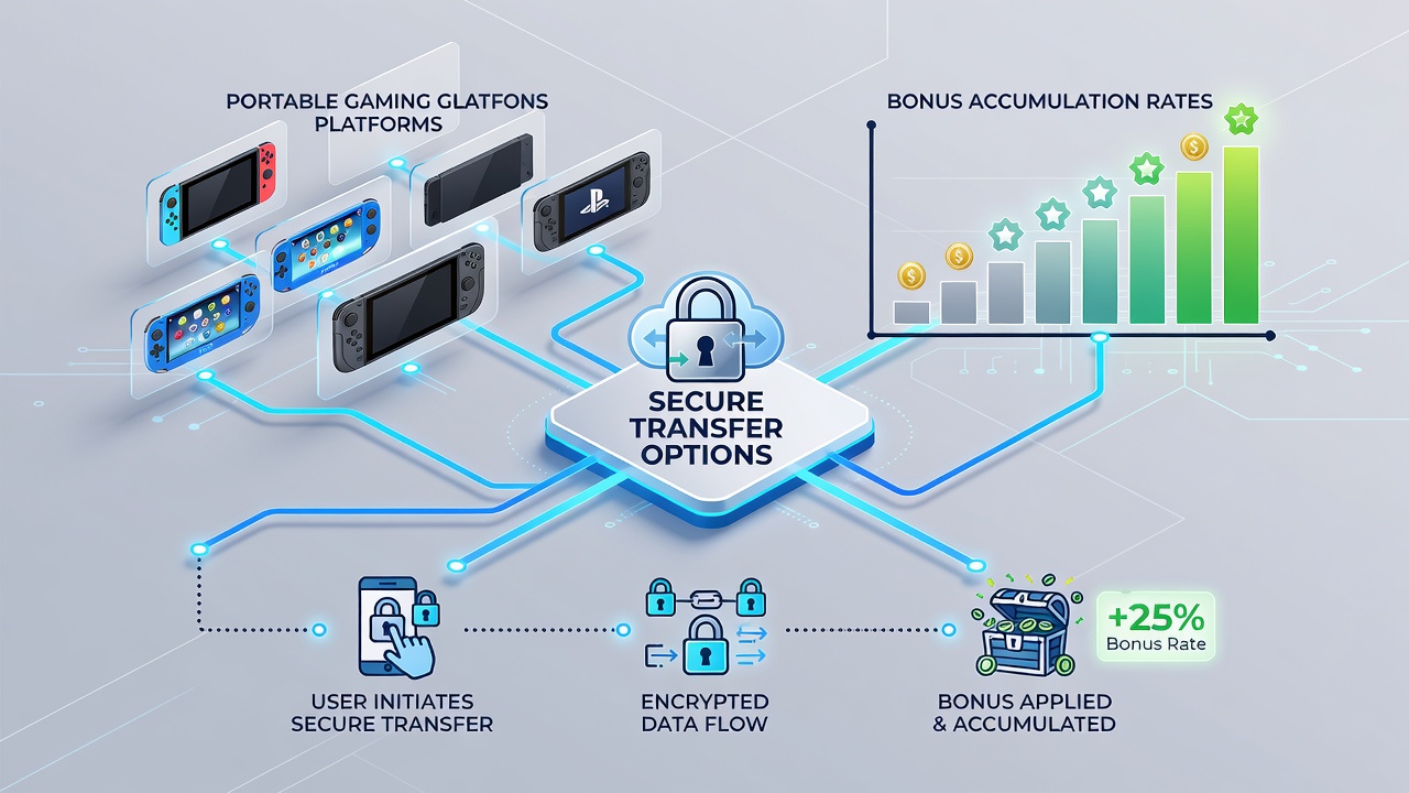 Analytics dashboard displaying bonus accumulation curves alongside secure transfer adoption rates